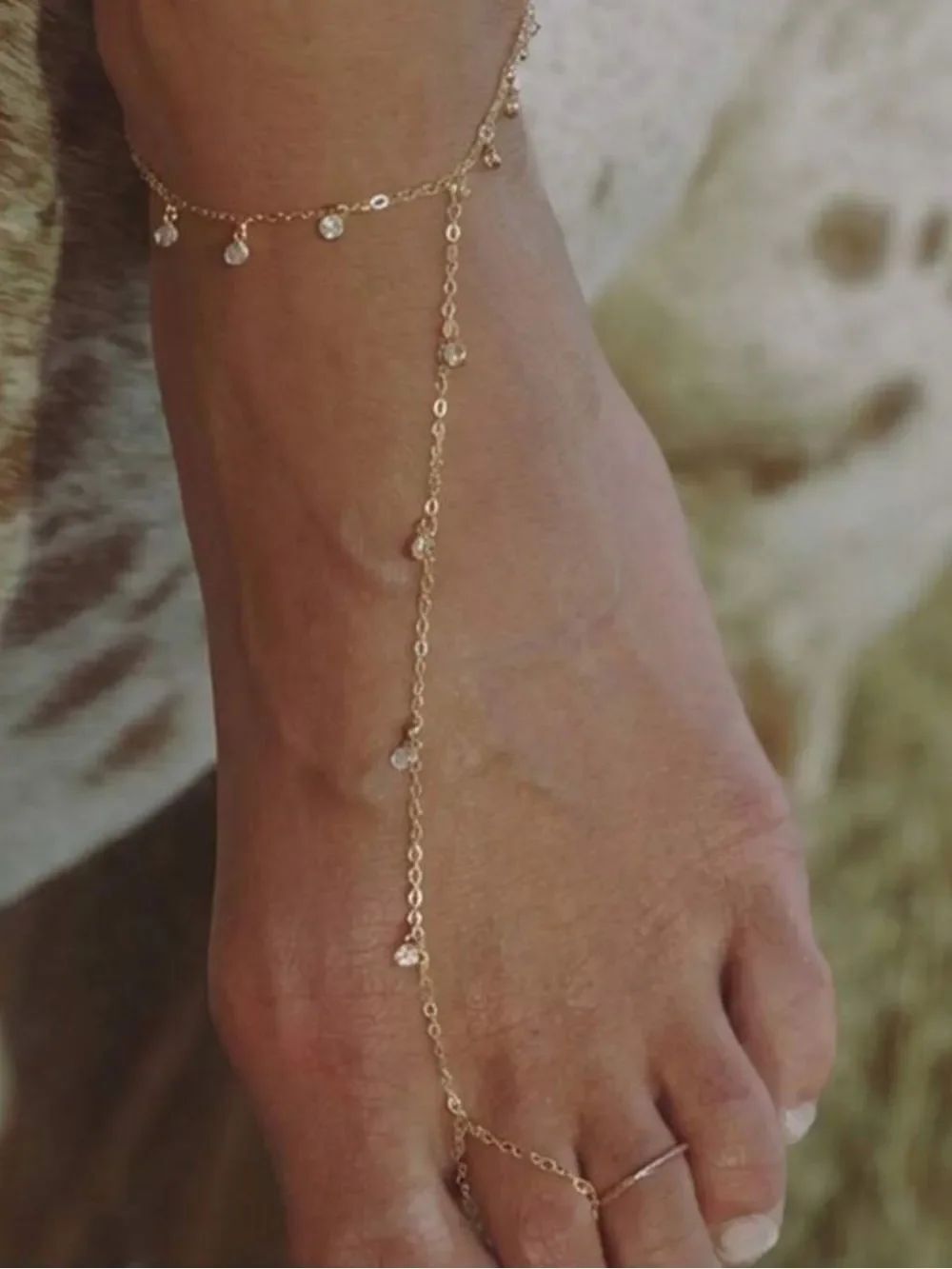 Crystal Anklet N2188